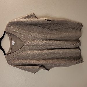 Sonoma Tan Sweater Size L